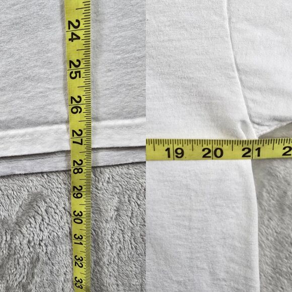 Kerusso Christian Jesus Crucifixion T Shirt Sz Large Red White New Y2k Vtg - Picture 7 of 7